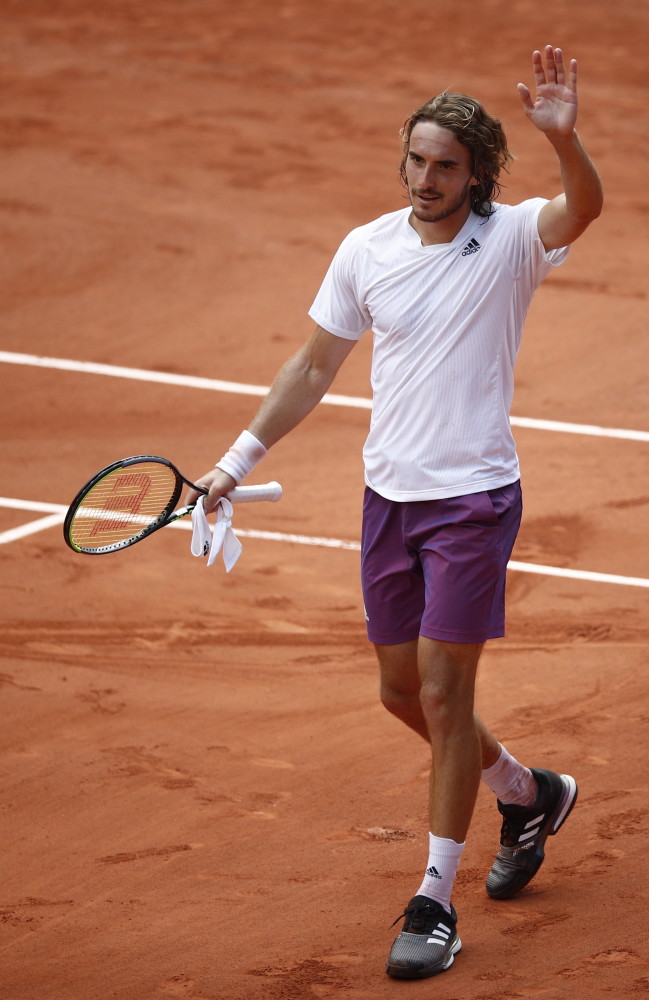 法网绝杀联合杯，西西帕斯高光表现的简单介绍